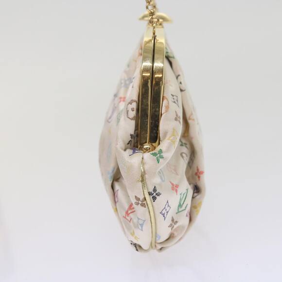 LOUIS VUITTON Monogram Multicolor Omoniere Hand Bag White - Picture 4 of 16